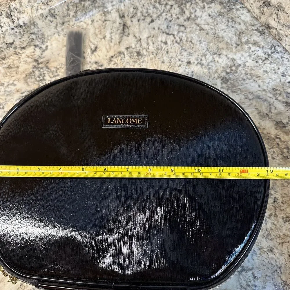 Lancôme Black Train Case Cosmetic Bag